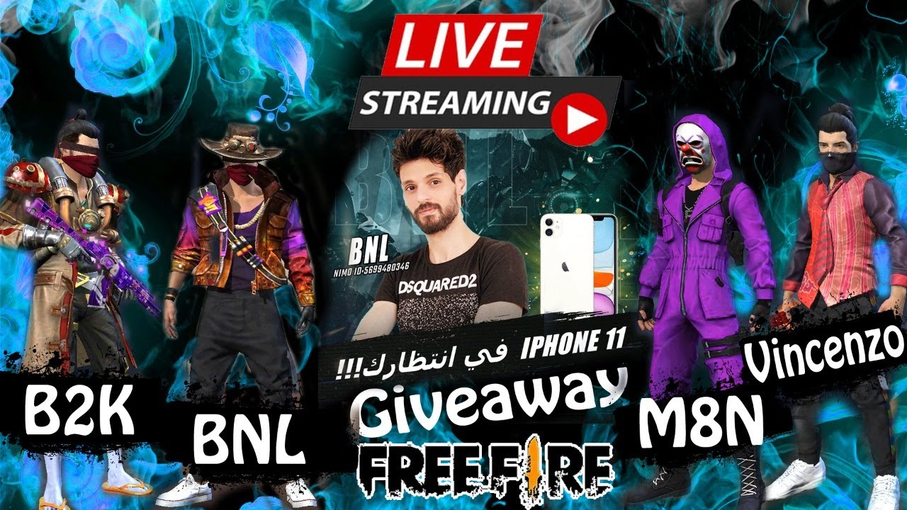 🔴LIVE : B2K & M8N &VINCENZO 🔥بث مع الاساطير 🔴