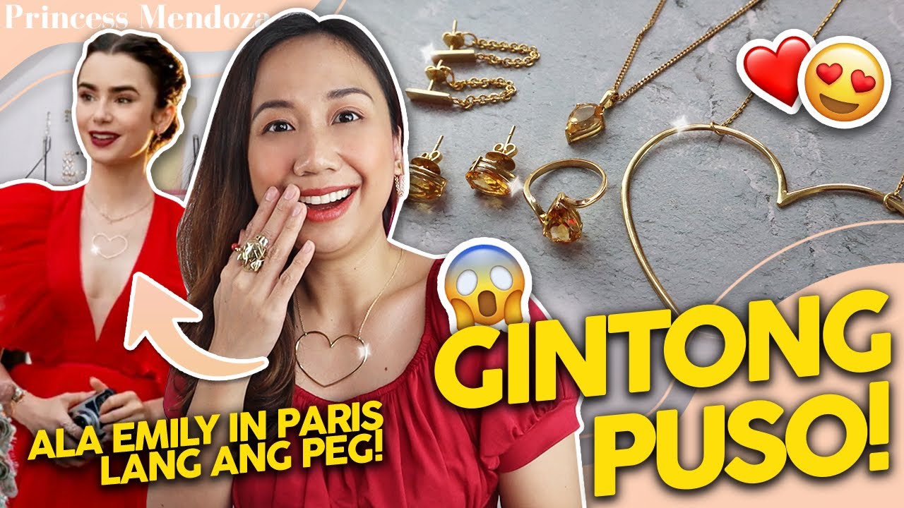 GINTONG PANG EMILY IN PARIS.. LEGIT NA, GRABE PA SA GANDA! (GINTO SELLER)