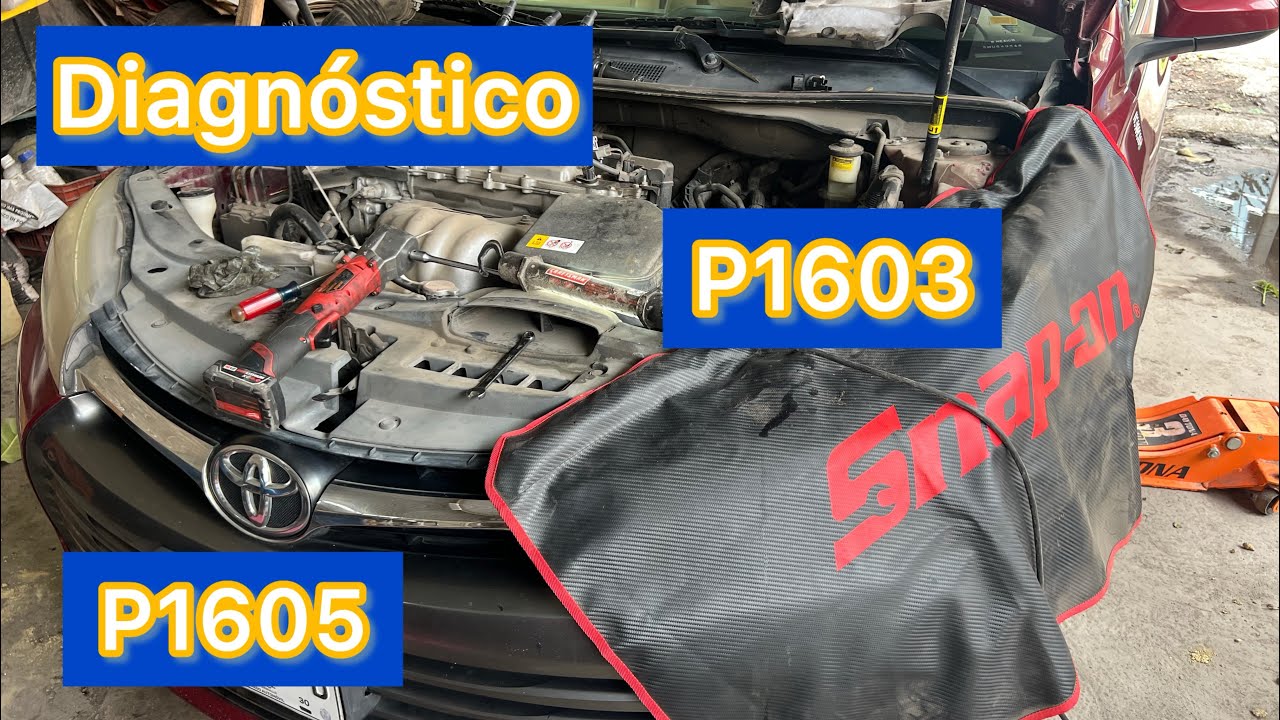 Toyota Camry 2.5L 2017 | Se Apaga al Andar – Diagnóstico Códigos P1603 y P1605 👨🏿‍🔧
