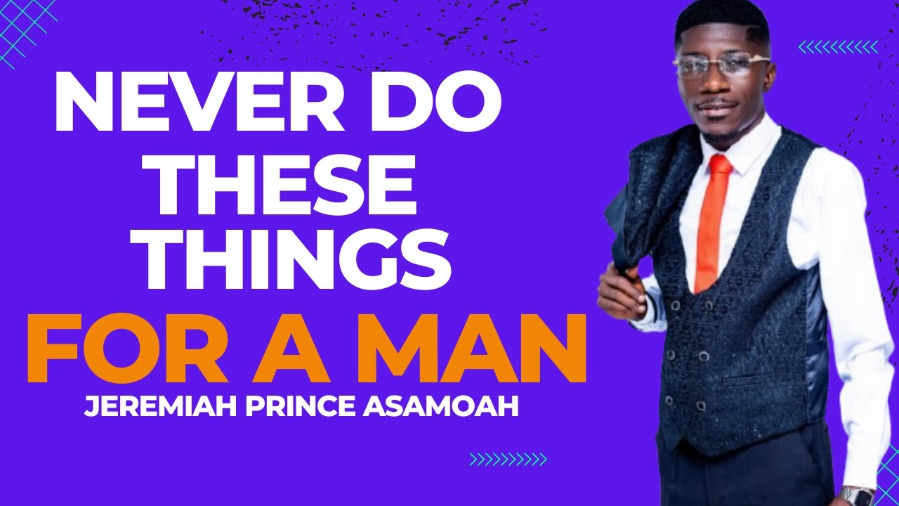 5 THINGS A WOMAN SHOULD NEVER DO FOR A MAN