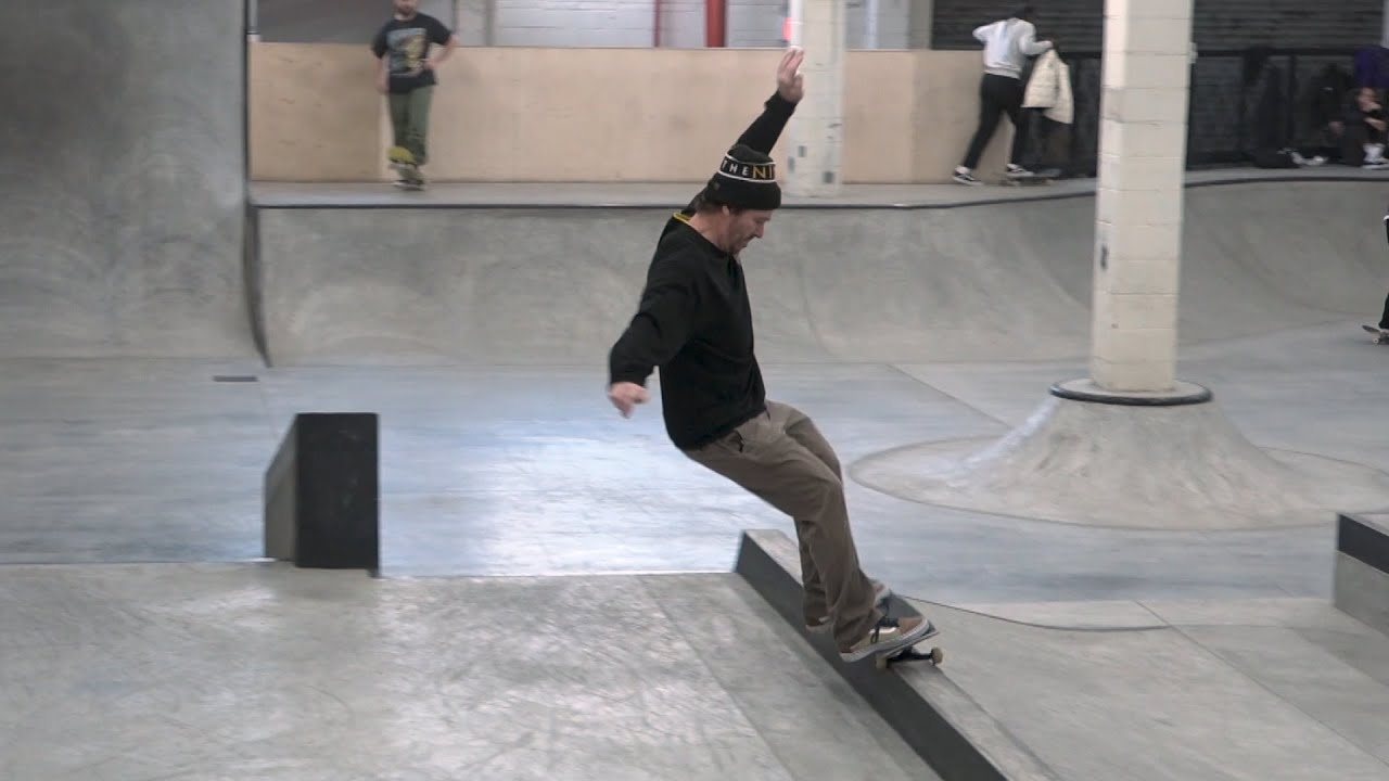 Roger Bagley Skates The Vans Skate Space 198 Sick AF!!