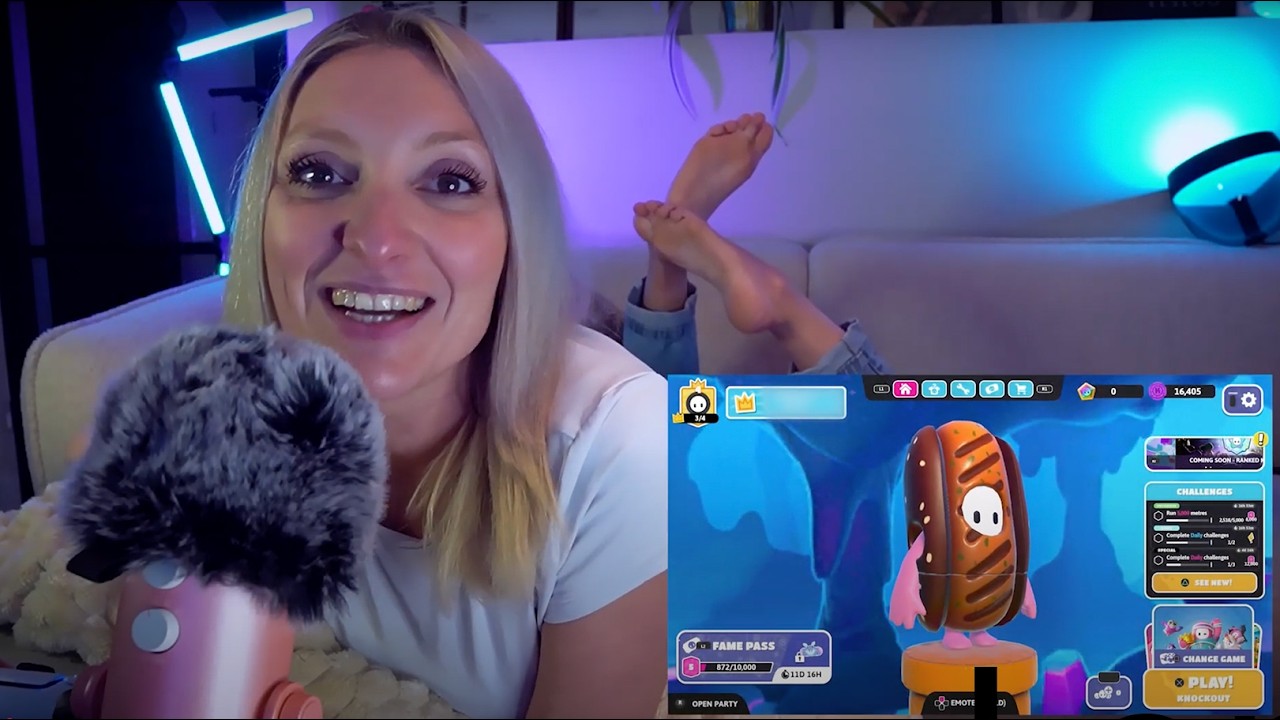 Whispering My Way Through Fall Guys – ASMR for Sleep & Giggles
