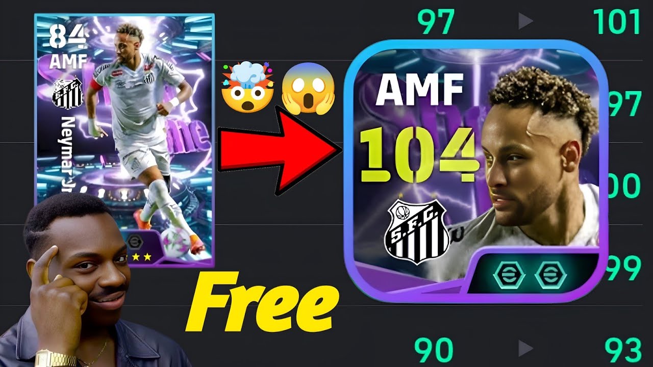 Free Showtime Neymar 104 Rated Best Training Guide eFootball 2026 Mobile