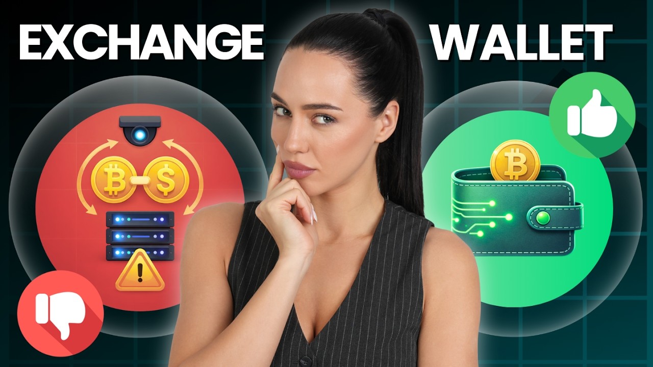 L'ERREUR de laisser ses CRYPTOS en exchange : Hot Wallet ou Cold Wallet ?
