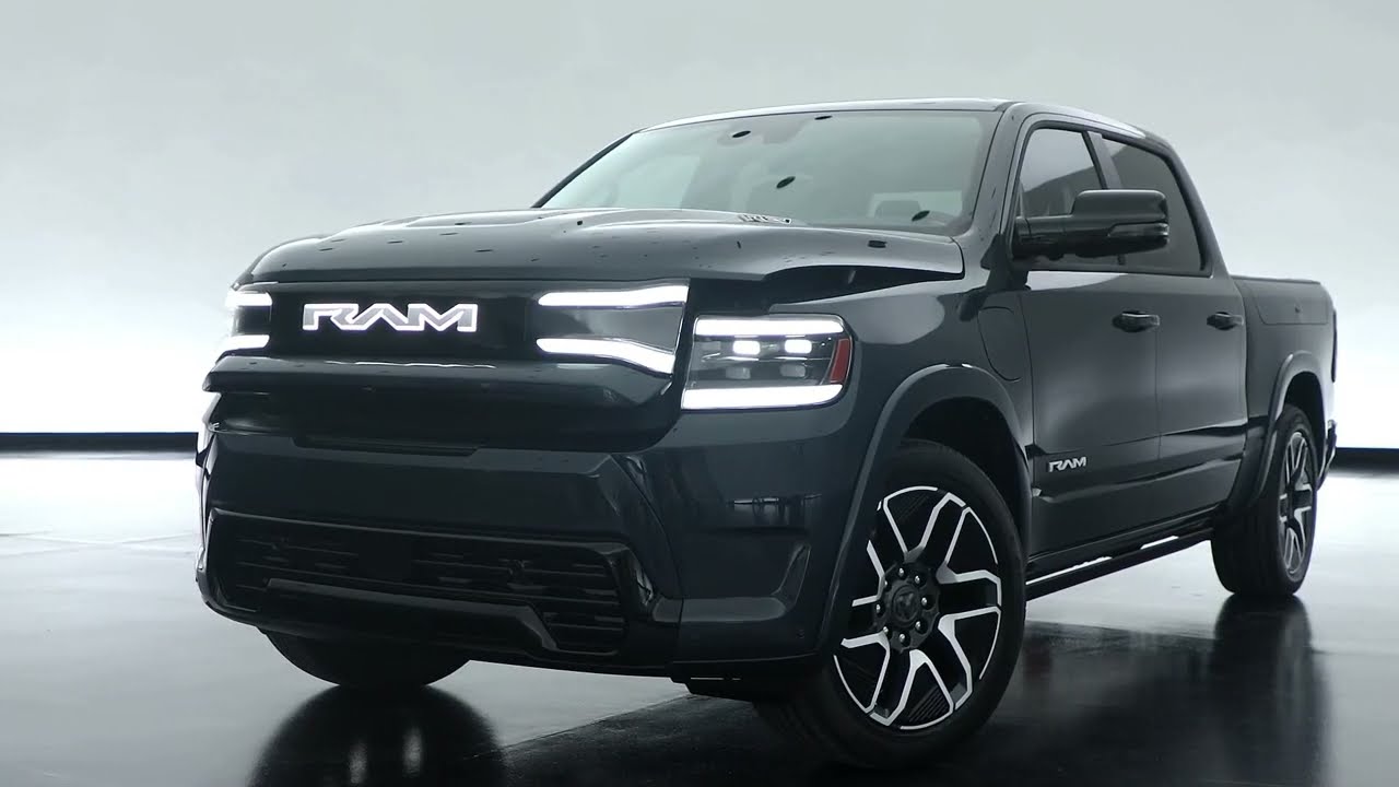 2025 Ram 1500 REV - New Features Electric Pickup Truck Towing Capacity