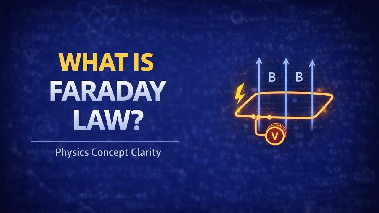 What is Faraday Law ? Complete Concept in One Shot ⚡ | Magnetic Induction