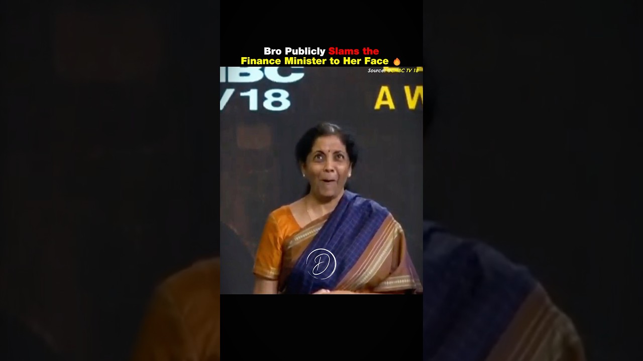 CM Uddhav Thackeray Slamming FM Nirmala Sitharaman