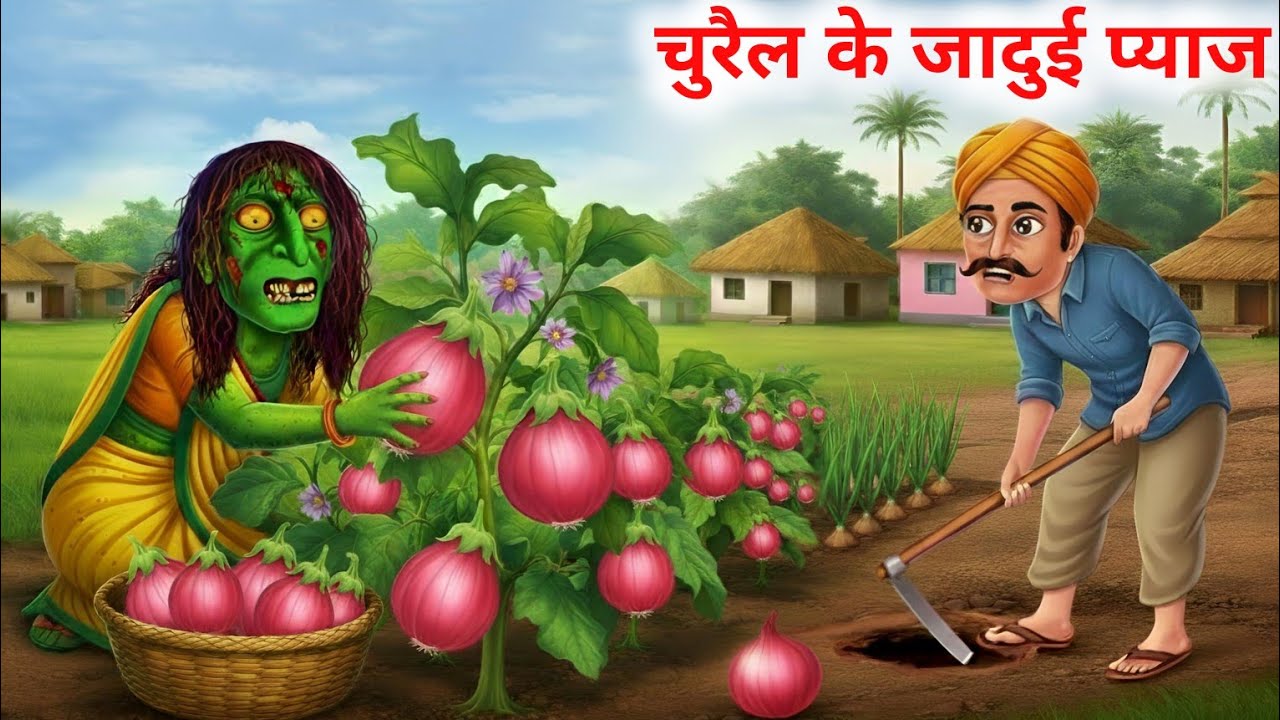 चुड़ैल और रहस्यमयी प्याज़ का राज | Moral Story in Hindi | Hindi Kahaniyan | Moral Stories