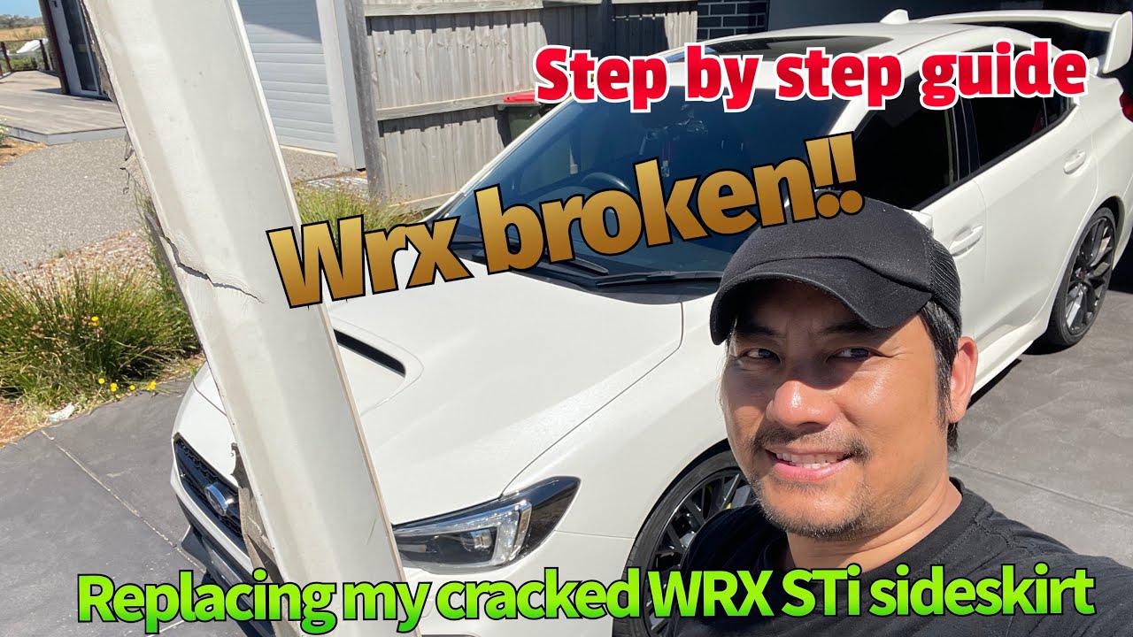 Step by step guide-How to replace 2019 Subaru Wrx STi side skirts