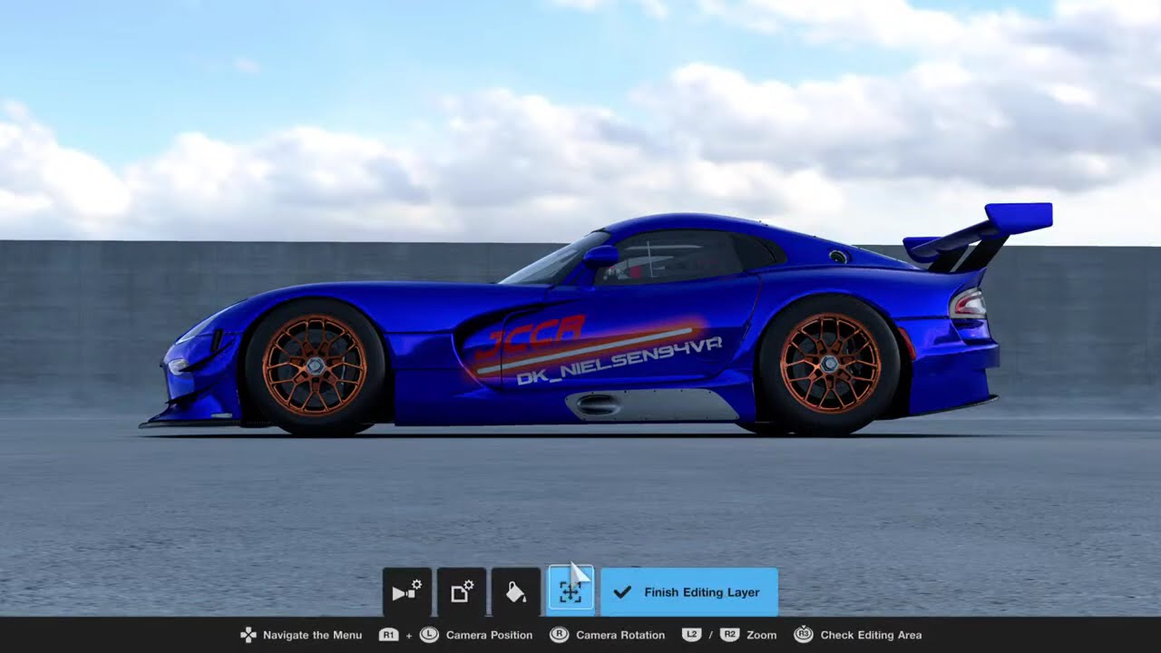 Creating a CRAZY Custom Livery for DK_Nielsen94VR! I GT7 LIVE Build