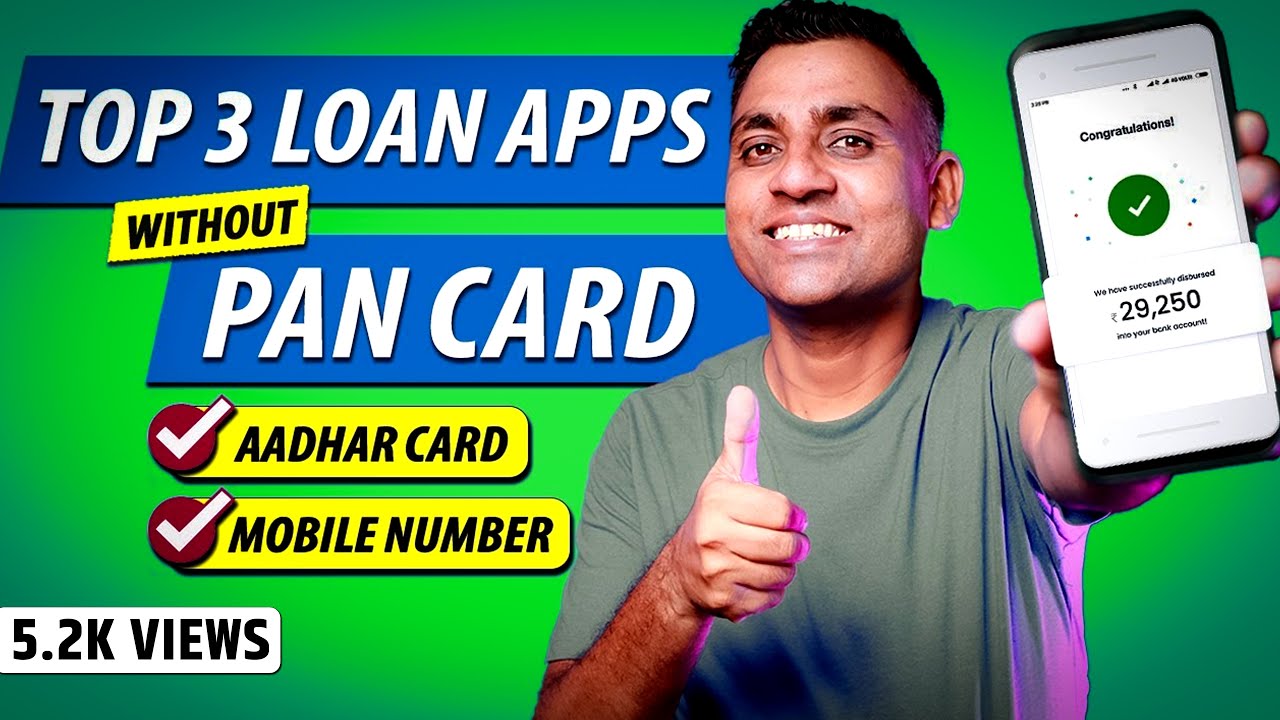 Best Instant Loan Without PAN CARD | Top 3 Best Personal Loan Apps | Instant Personal Loan App 2025