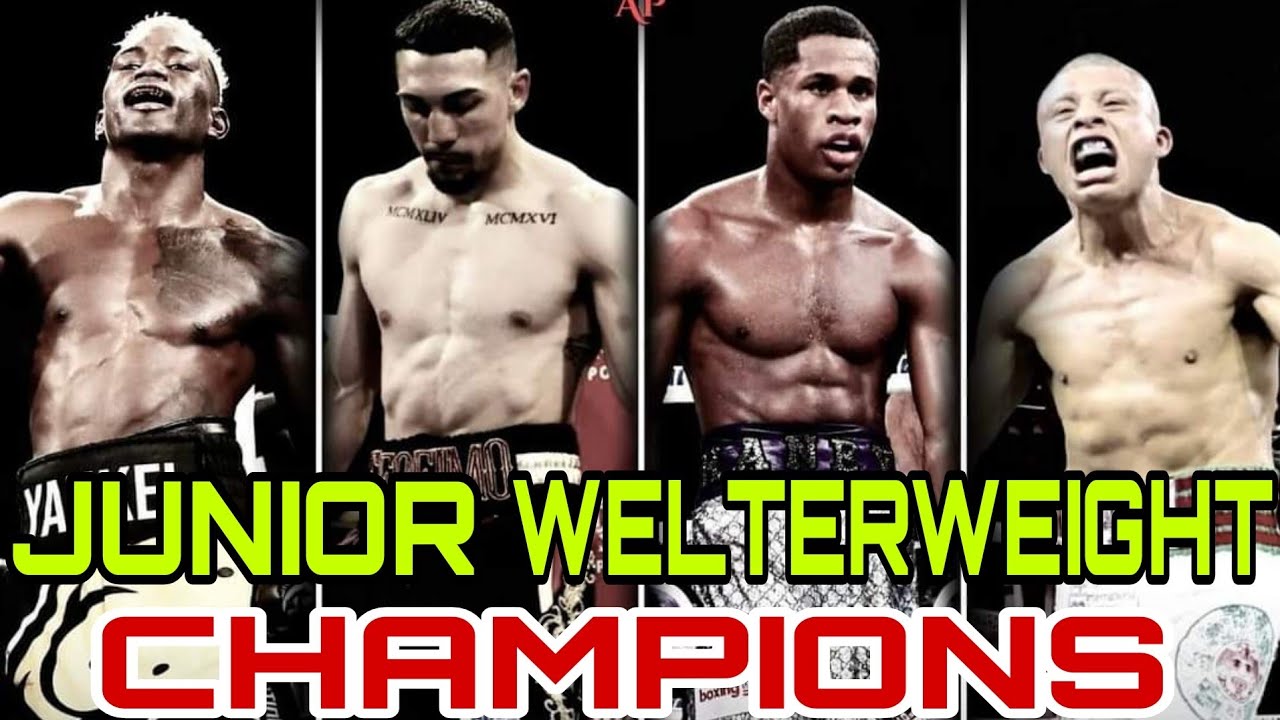JUNIOR WELTERWEIGHT CURRENT CHAMPIONS 2024 WBA,WBO,WBC & IBF