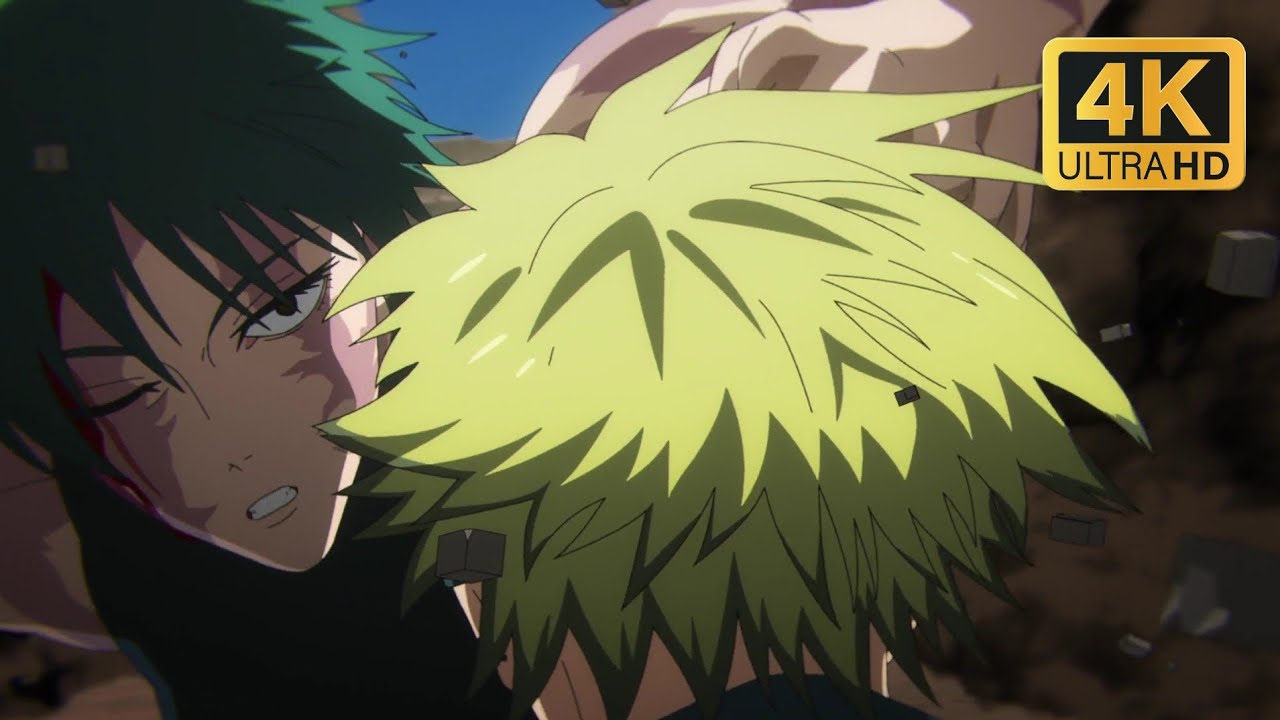 Maki Vs Zenin Clan Full Fight Part 2 English Dub | Naoya's Death | Jujutsu Kaisen Season 3 Episode 4
