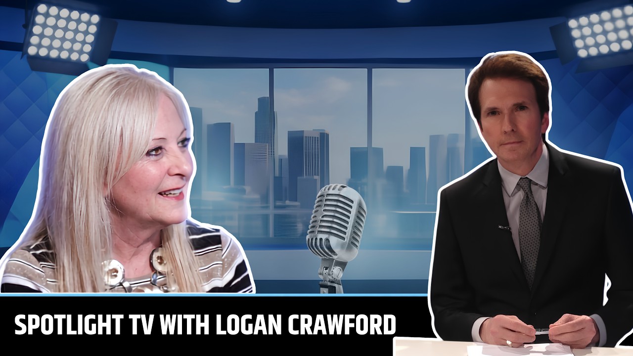 Logan Crawford and The TV Spotlight Network with author Kelli Christina and her book.