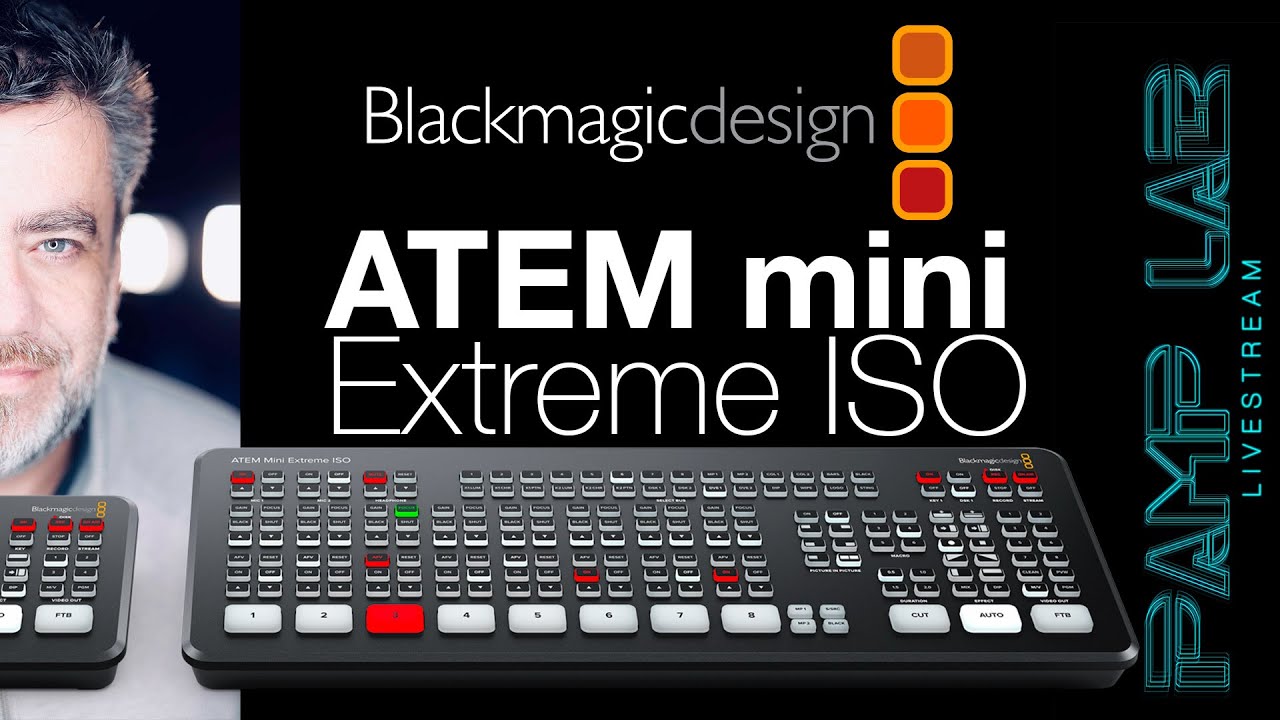ATEM Mini épisode 3 : Extreme ISO Switcher / streamer 8 entrées ! 😍😍😍