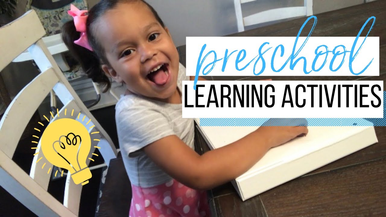 Preschool Learning Activities || Homeschool a 4-Year-Old