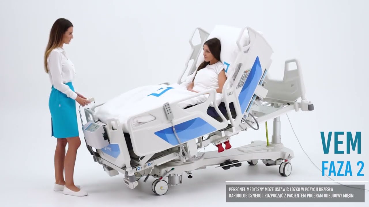 Famed Nobilis - łóżko szpitalne ICU, idealne łóżko do intensywnej terapii i na OIOM.