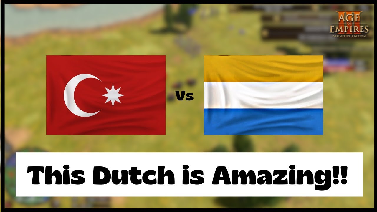 Age of Empires 3- Ottoman Vs Dutch | Kerimb1903 Vs Strategy enjoyer | Aoe3 DE | 1v1 Pro Game | 4K