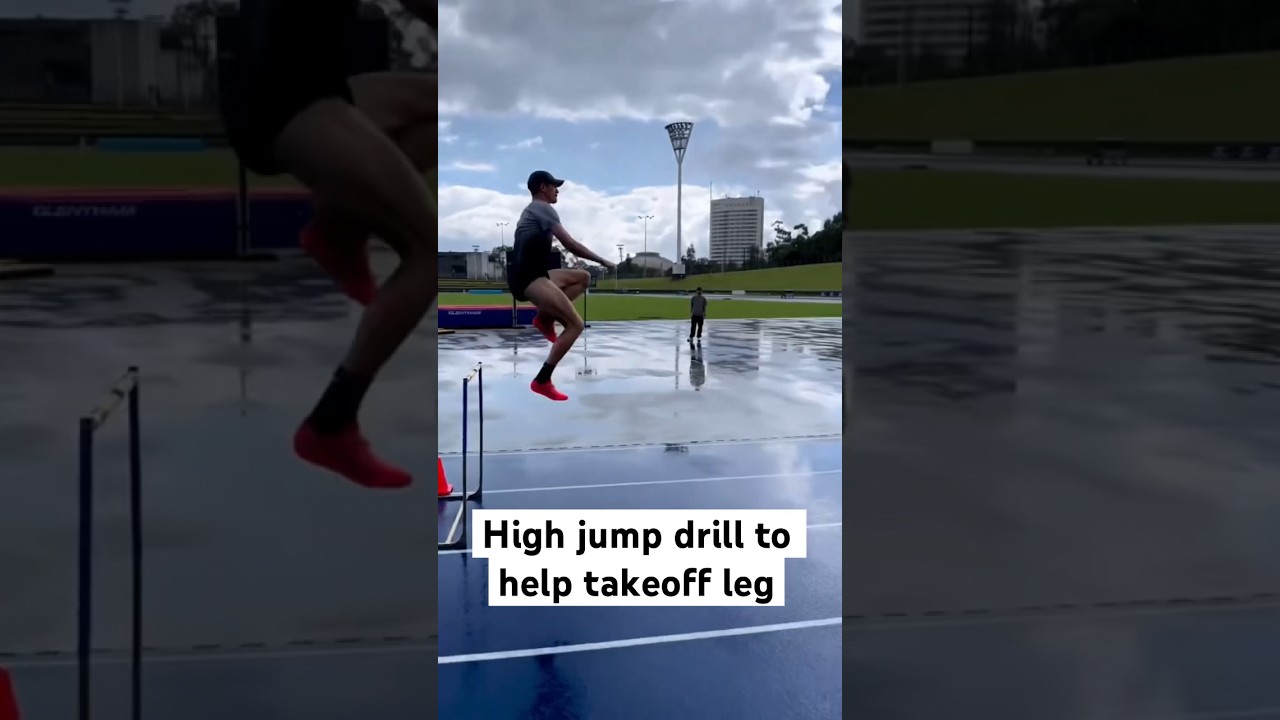 Выполняйте эти упражнения, чтобы улучшить свой прыжок в высоту. #highjump #highjumpdrills #track