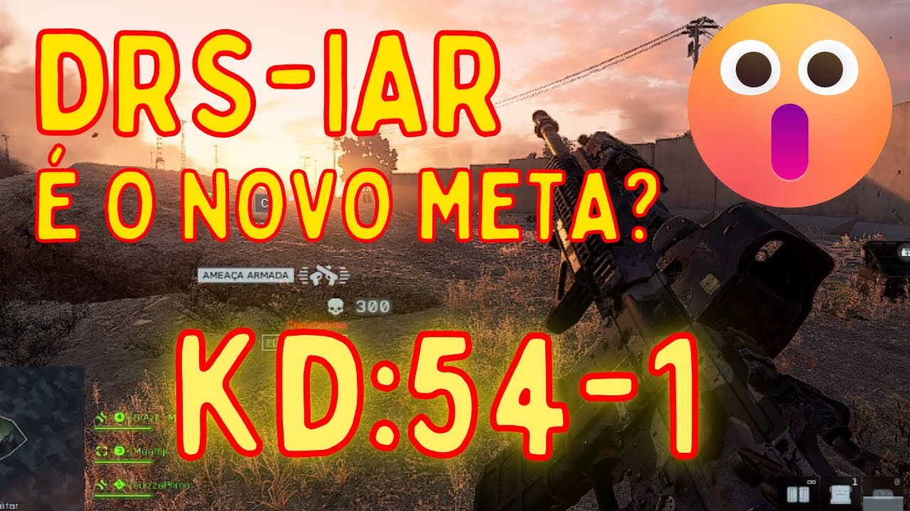 DRS-IAR É O NOVO META DO BF6? 54/1 PARTIDA COMPLETA