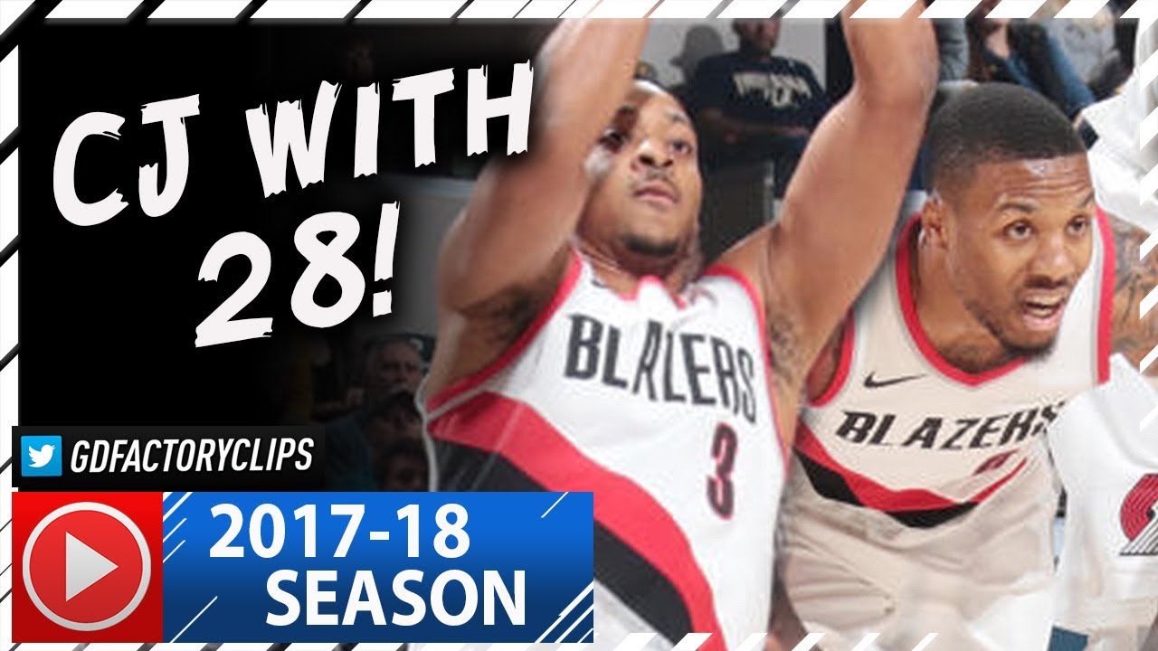 Damian Lillard & C.J. McCollum Full Highlights vs Pacers (2017.10.20) - TOO GOOD!