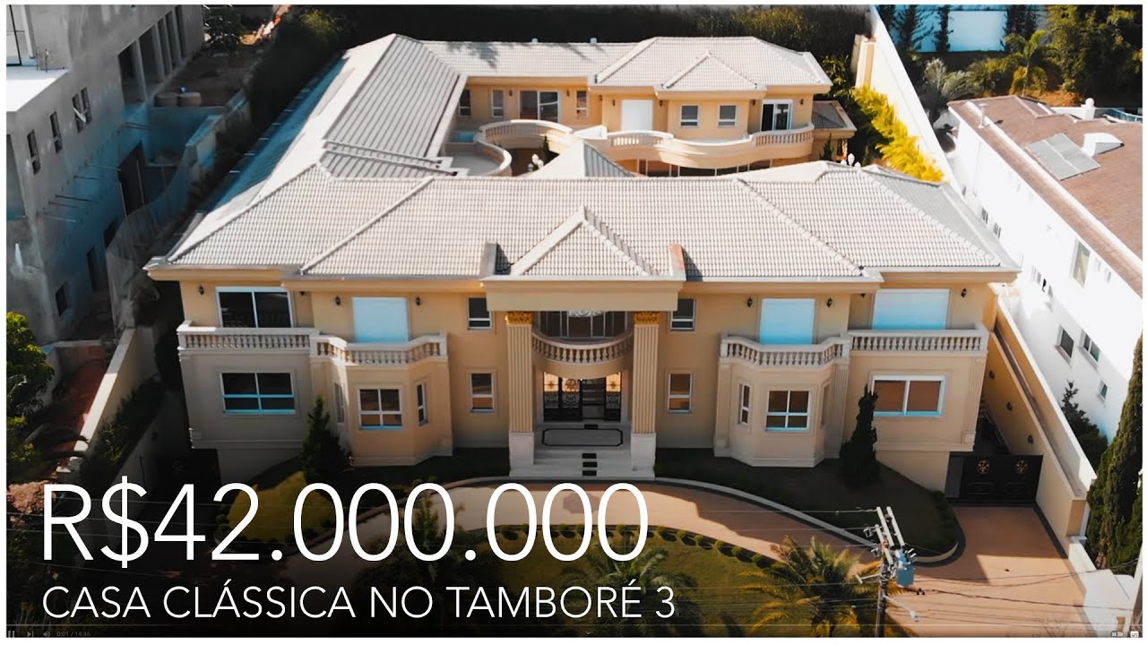 (VENDIDA) VALENDO 42 MILHÕES NO TAMBORÉ 3 EM ALPHAVILLE SP