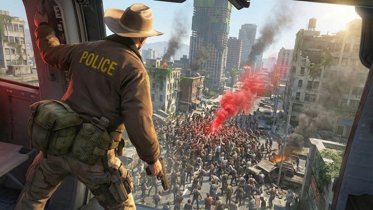 I Became the Last Cop in a Zombie Apocalypse in GTA 5 RP