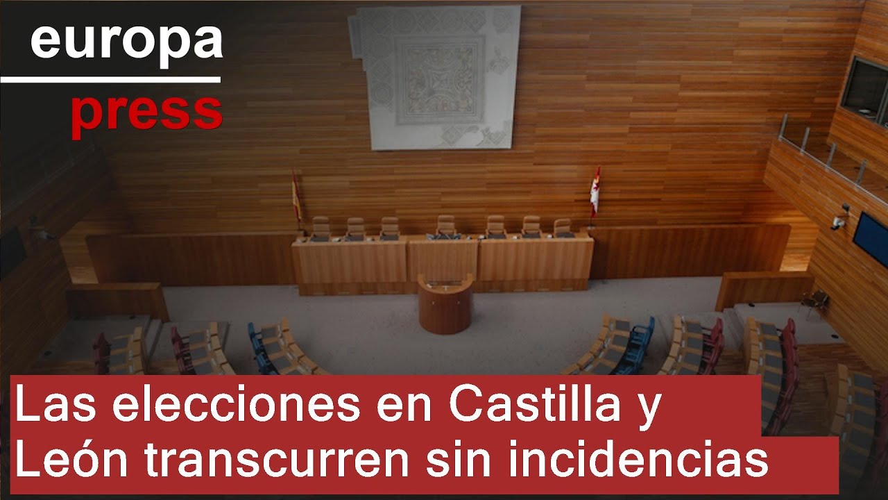 Las elecciones de Castilla y León ya están en marcha y discurren 