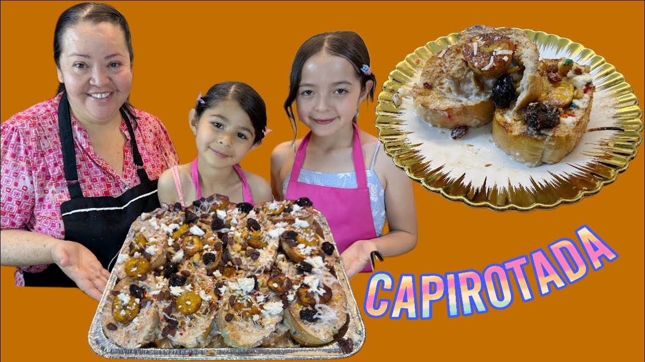 Capirotada en leche Cremosa🔴🤗