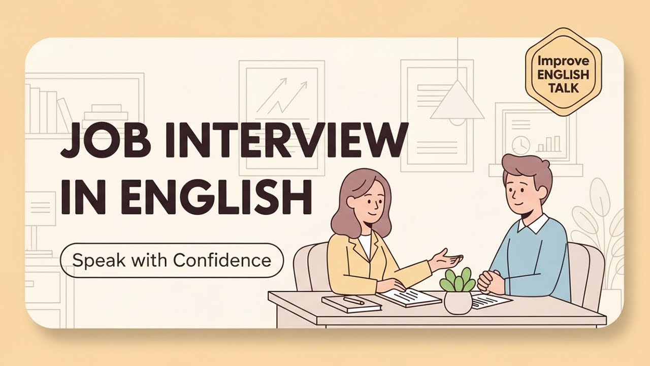 English Conversation at a Job Interview | Speak with Confidence | English Podcast