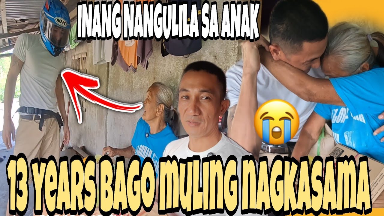 KAPATID KO NA 13 YEARS NA DI NAMIN NAKAKA SAMA NAGPANGGAP NA DELEVERY BOY PARA ISORPRESA SI MAMA 