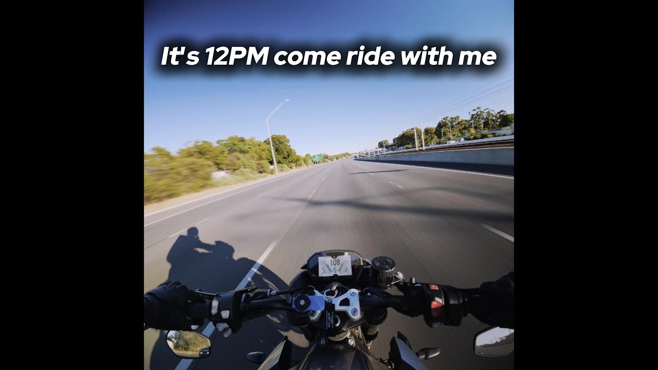 Its 12pm come ride with me