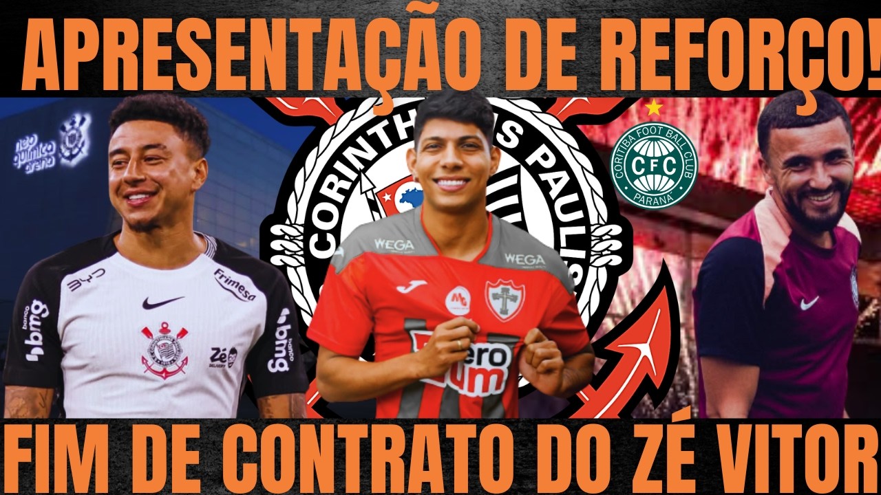 MAIS UM REFORÇO SERÁ APRESENTADO!| FIM do CONTRATO de MEIO CAMPISTA| HOJE TEM CORINTHIANS