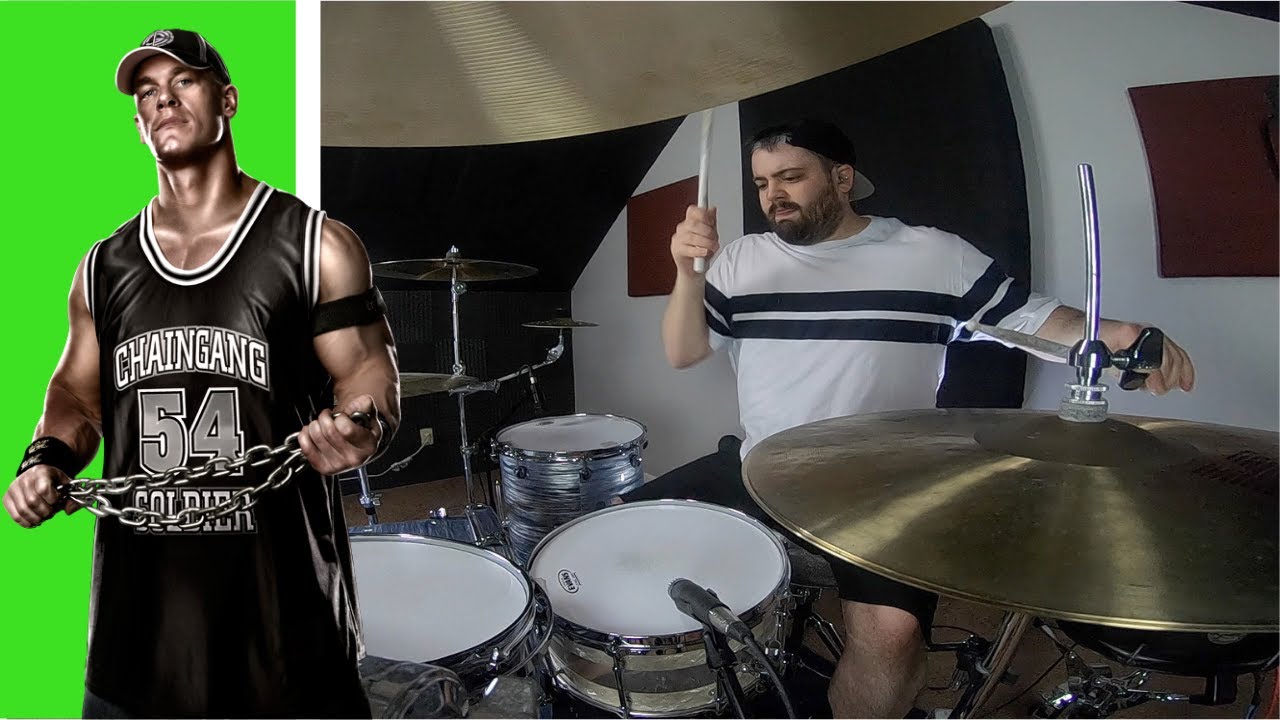 WWE John Cena Basic Thuganomics Theme Song Drum Cover