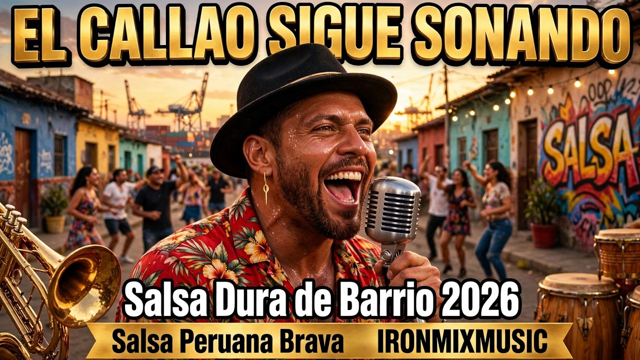 EL CALLAO SIGUE SONANDO 🔥🔥 Salsa Dura de Barrio | El Puerto Donde la Salsa Vive #salsadura #salsa