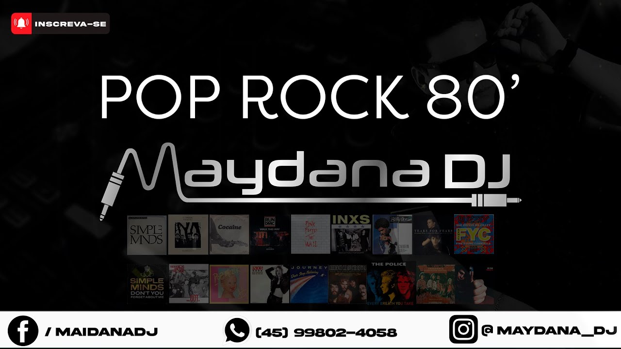 POP & ROCK 80s 2 - MAYDANA DJ | Van Halen, Nirvana, Bon Jovi, Guns N' Roses...