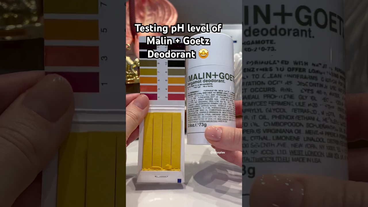 Раскрываем секреты pH дезодоранта MALIN+GOETZ с бергамотом! 🍋✨ #шортc #уход