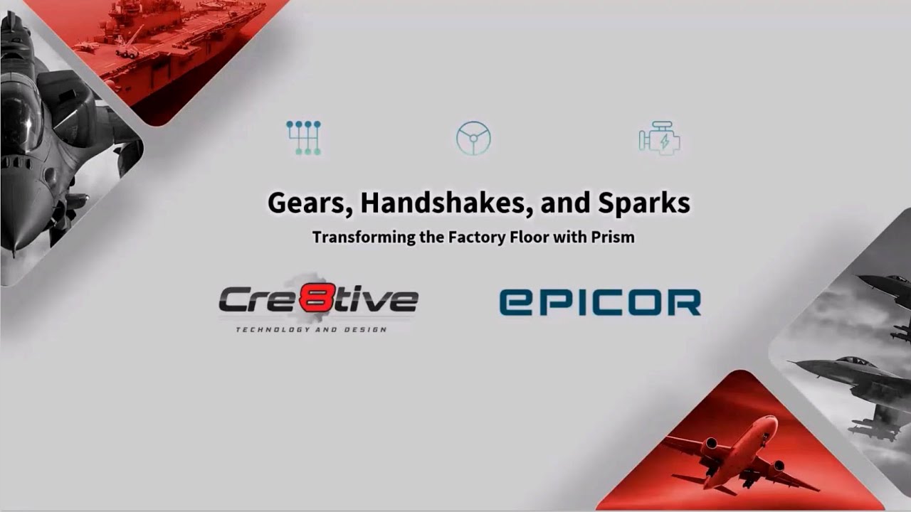 Webinar - Gears, Handshakes and Sparks: Transforming the Factory Floor with Prism