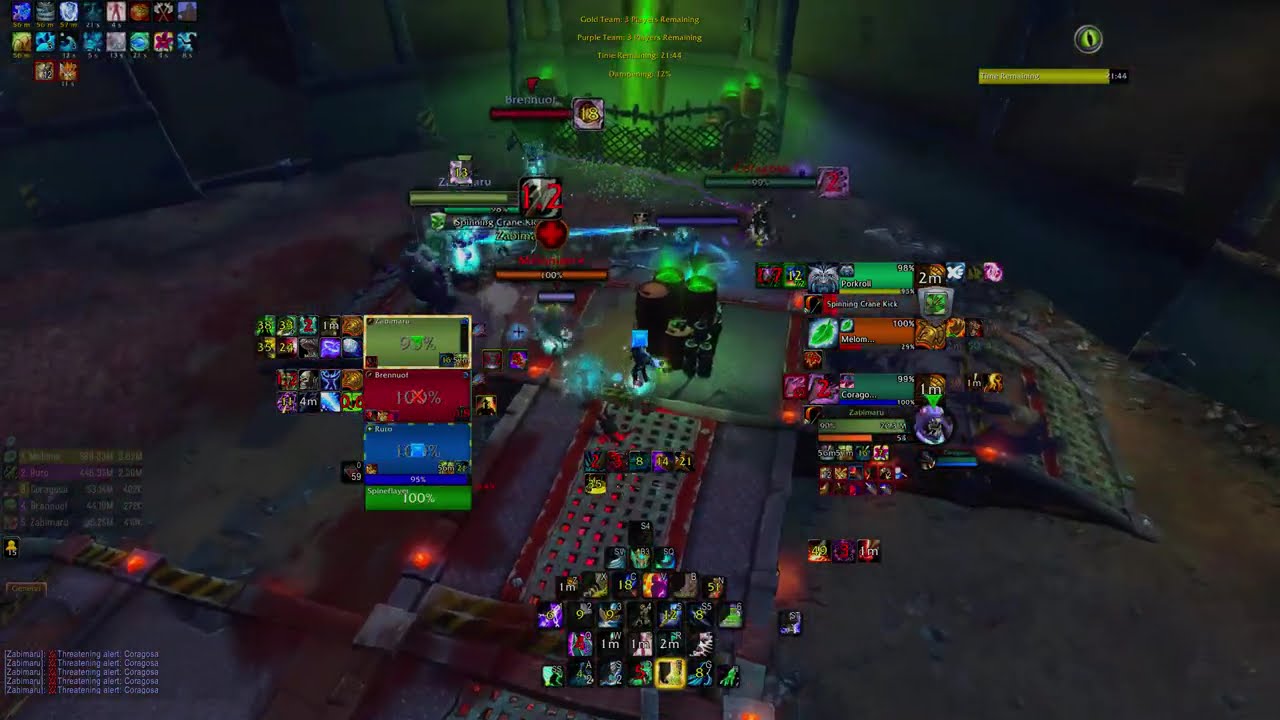 Winter's Gladiator PHDK vs WW/Dev/Rdruid 2519 CR