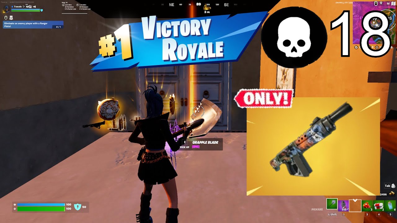 I WON Using Mythic Frenzy AUTO-Shotgun ONLY! 