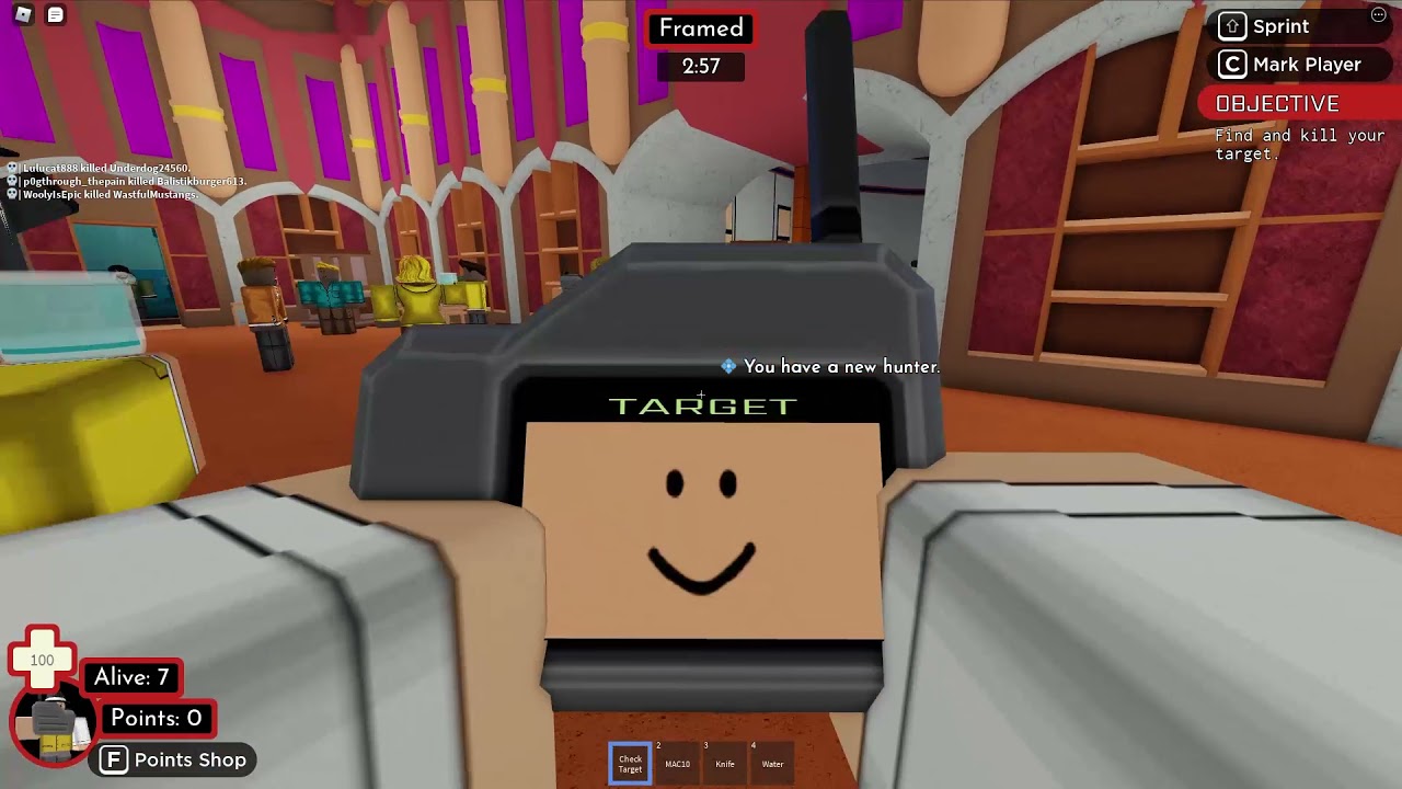 Roblox Framed- Smooth kills and gameplay, no deaths