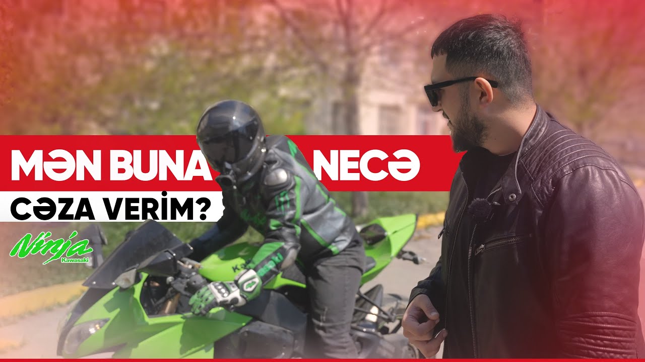 İNDİ MƏN BUNA NECƏ CƏZA VERİM Kİ, ... 😡 #kawasakininja #motorcyclelife #motorsport
