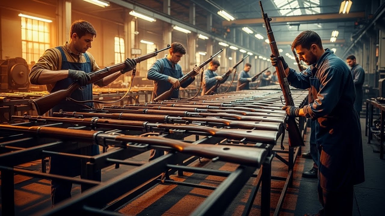 Inside the WW2 Rifle Factory: How Classic Weapons Were Produced