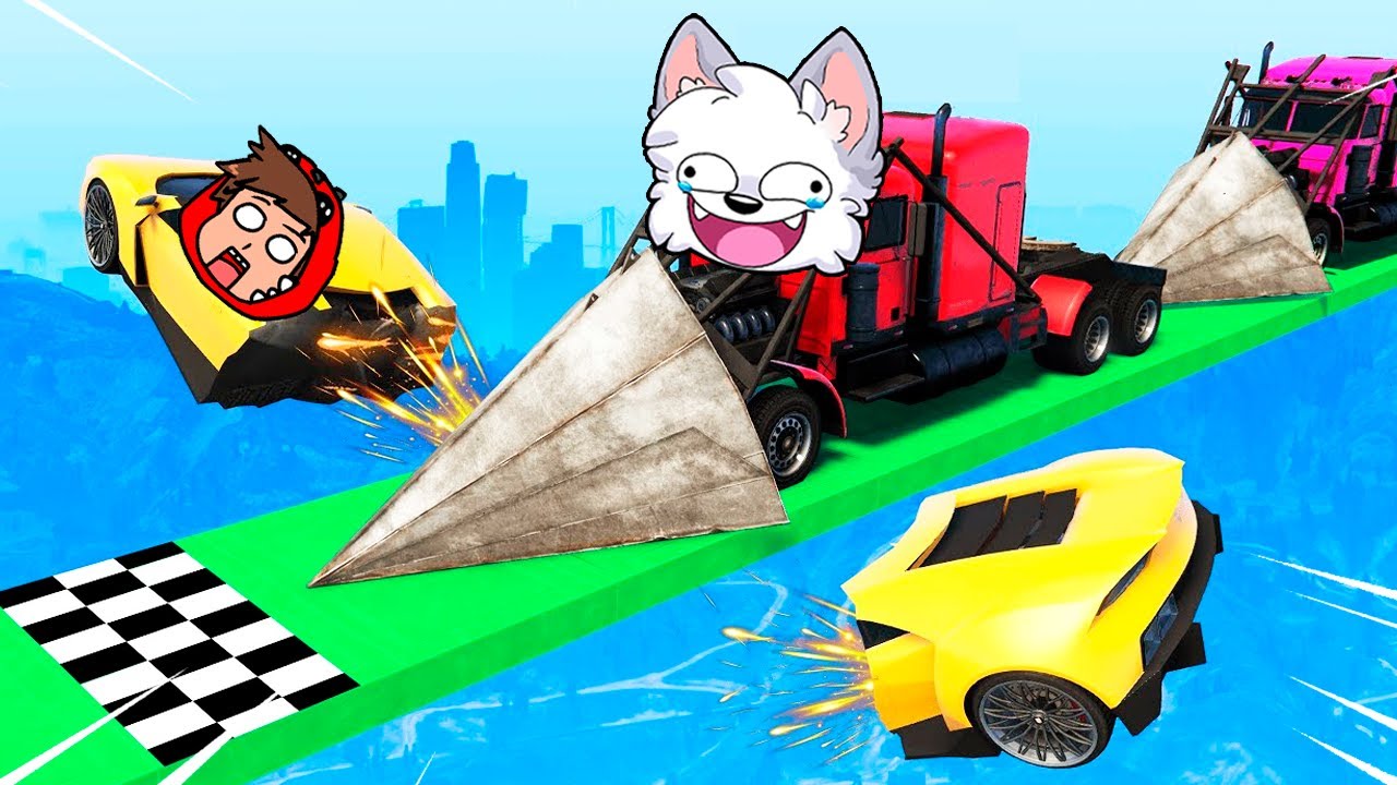 NADIE PUEDE SUPERAR AL DESTRUCTOR DE COCHES en GTA 5! 😂💥 en DIRECTO 🔴