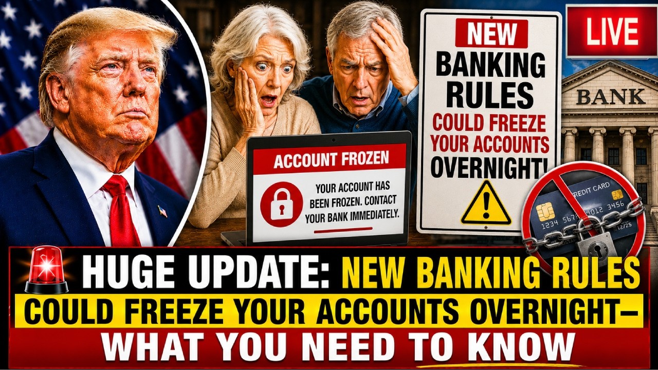 🚨 Huge Update: New Banking Rules Could Freeze Your Accounts Overnight &mdash; What You Need to Know
