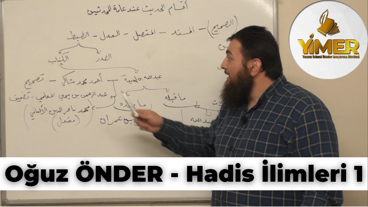 HADİS İLİMLERİ 1 (Sahih Hadis 1) - Oğuz &Ouml;NDER