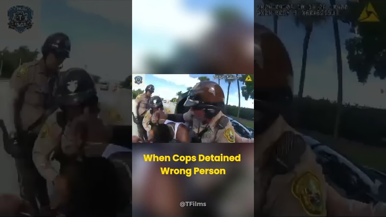 Cops Detained Wrong Person