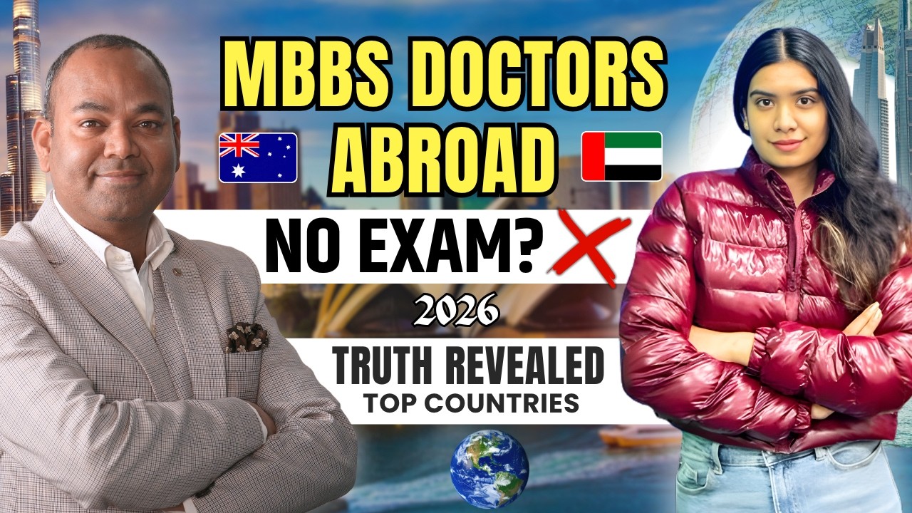 How to Work Abroad After MBBS | Australia, Qatar, Dubai, New Zealand 2026| Without Exam?