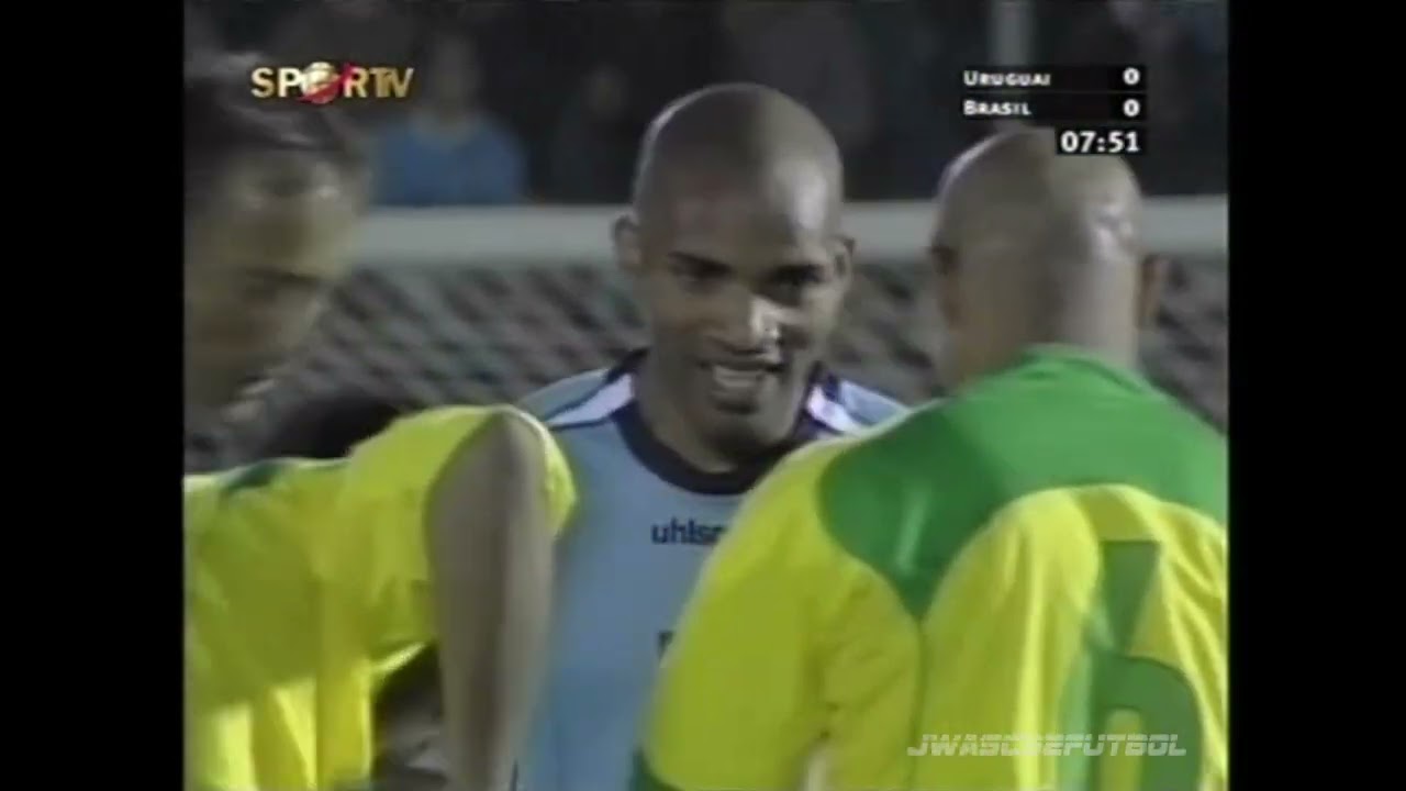 2005.03.30 Uruguay 1 - Brasil 1 (Partido Completo 60fps - Clasificatorias Alemania 2006)