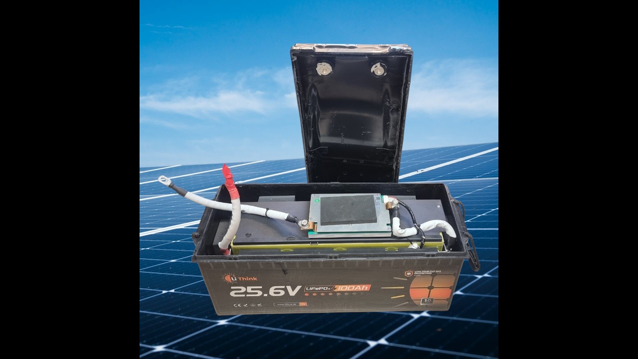 Batterie LFP 24v 100A Li-Think, rapport qualit&eacute; prix au top !